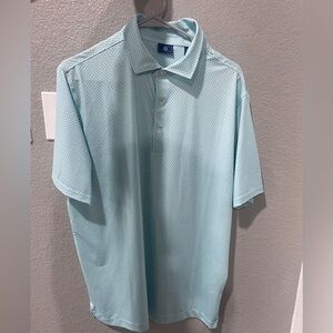 Men's Light Blue Patterned Shirt